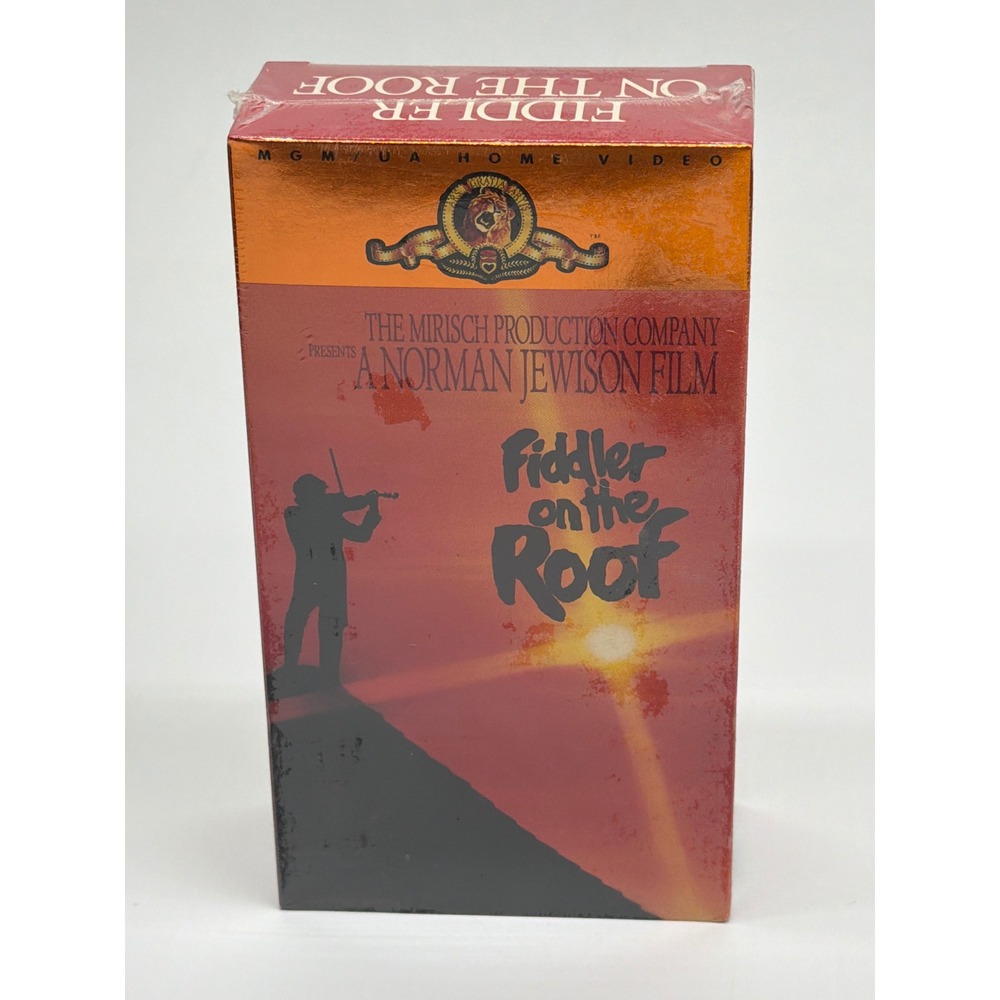 Fiddler on the Roof VHS 1971‎ Musical Film MGM UA Home Video Sealed M201320